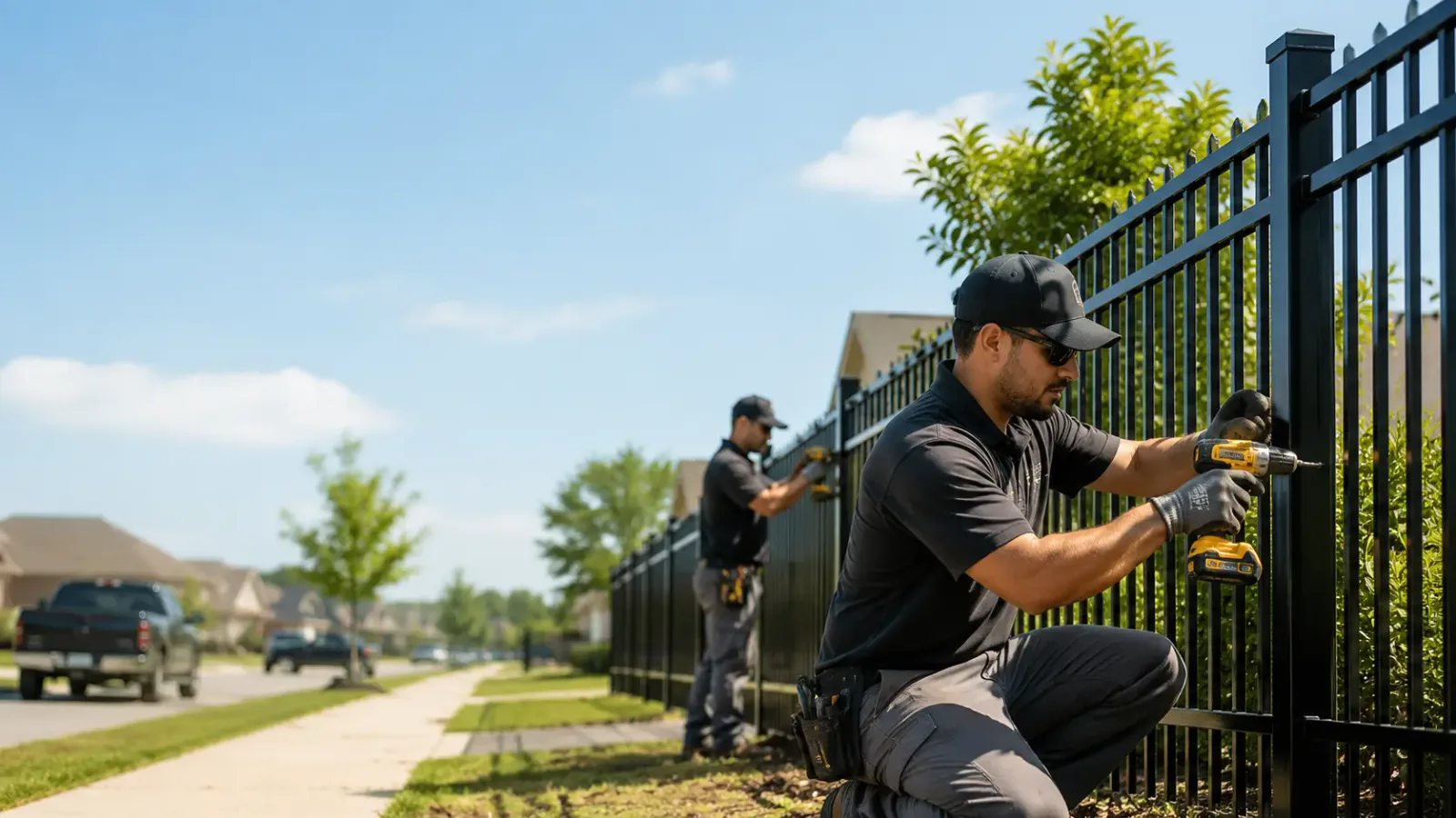 Metal Fence Installation in Murrysville, PA